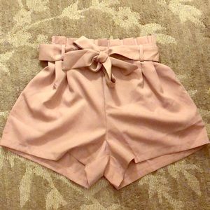 Light pink shorts